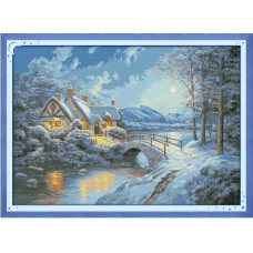 FA026JS Батьківщина, 84х62 см. Joy Sunday. Набір для вишивання хрестиком на канві з нанесеним малюнком