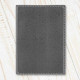 FLBE(BB)-028 Обкладинка на паспорт, 13,5х19,5 см (сірий). Wonderland Crafts. Заготовка для вишивання бісером або нитками на штучній шкірі