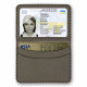 FLBE(BB)-032 Обкладинка на ID паспорт, 9,5х7 см (горіх). Wonderland Crafts. Заготовка для вишивання бісером або нитками на штучній шкірі