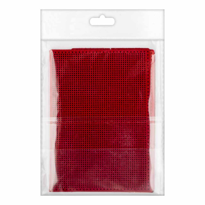 FLBE(BB)-061 Wonderland Crafts Заготовка для вишивки - Обкладинка на паспорт 13,5х19,5 см (червоний, штучна шкіра)