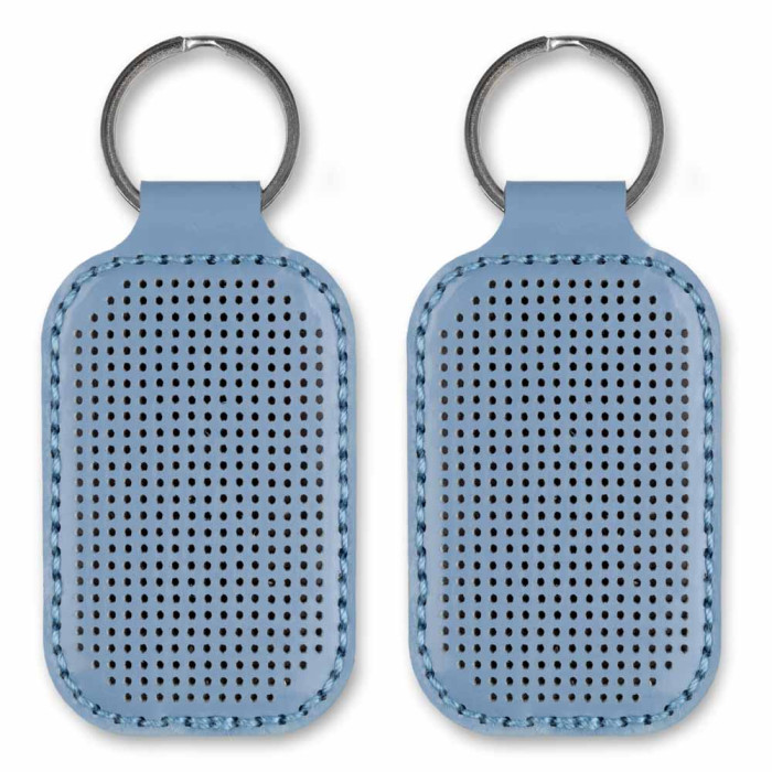 FLBE(BB)-068 Wonderland Crafts Заготовка для вишивки - Брелок 4x9 см (блакитний, штучна шкіра)