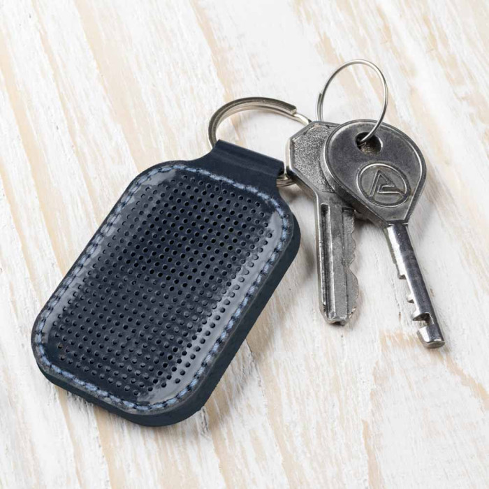 FLBE(BB)-071 Wonderland Crafts Заготовка для вишивки - Брелок 4x9 см (синій, штучна шкіра)