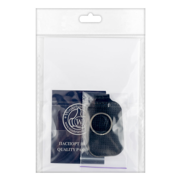 FLBE(BB)-071 Wonderland Crafts Заготовка для вишивки - Брелок 4x9 см (синій, штучна шкіра)