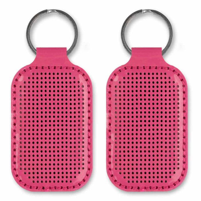 FLBE(BB)-073 Wonderland Crafts Заготовка для вишивки - Брелок 4x9 см (фуксія, штучна шкіра)