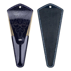 FLBE(BB)-081 Wonderland Crafts Заготовка для вишивки - Чохол для ножиць 6,5x15,5 см (синій, штучна шкіра)