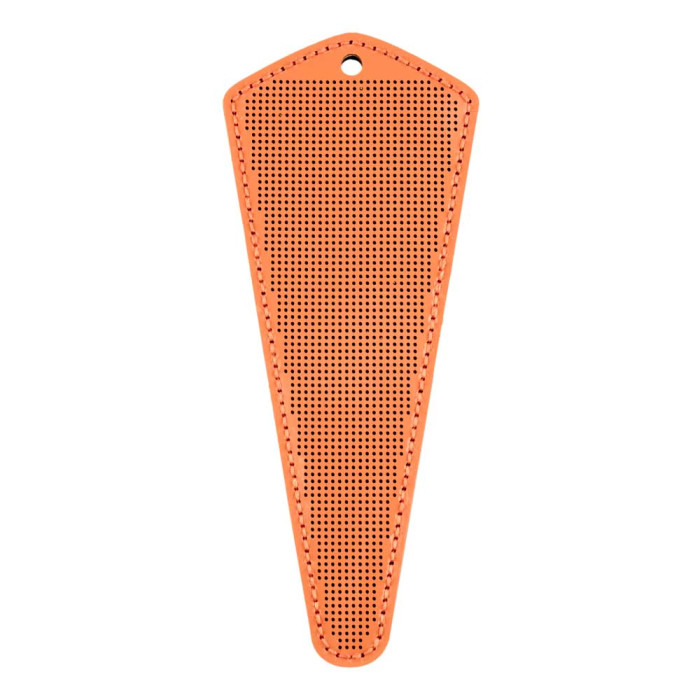 FLBE(BB)-082 Wonderland Crafts Заготовка для вишивки - Чохол для ножиць 6,5x15,5 см (помаранчевий, штучна шкіра)