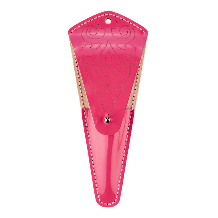 FLBE(BB)-083 Wonderland Crafts Заготовка для вишивки - Чохол для ножиць 6,5x15,5 см (фуксія, штучна шкіра)