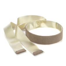 FLBE(BB)-087 Wonderland Crafts Заготовка для вишивання бісером або нитками на штучній шкірі - Чокер 3x30 см (бежевий)