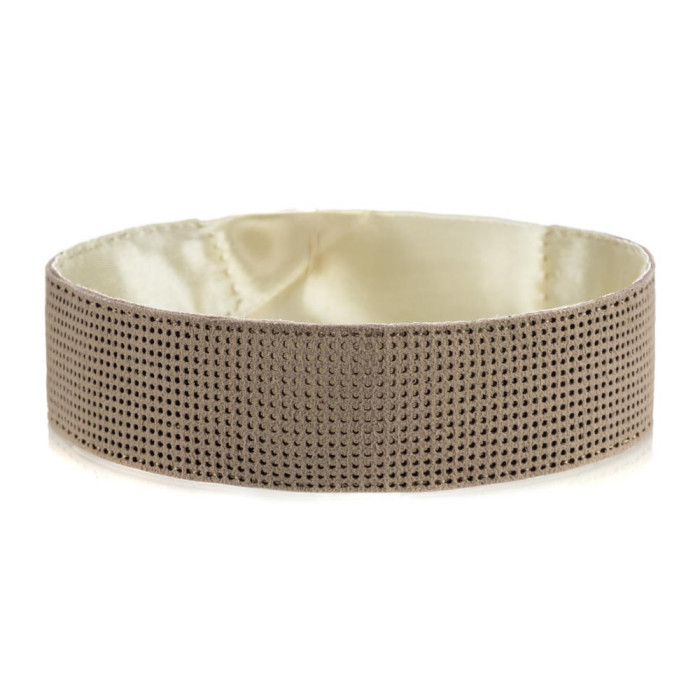 FLBE(BB)-087 Wonderland Crafts Заготовка для вишивання бісером або нитками на штучній шкірі - Чокер 3x30 см (бежевий)