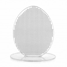 FLBE(PL)-022 Великоднє яйце, 7х9 см. Wonderland Сrafts. Заготовка для вишивання бісером або нитками на пластиковій основі