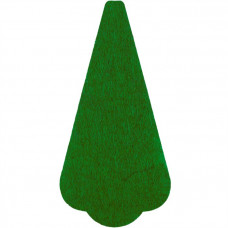 FLDD-005/3F Фетрова вставка шкатулки для ножиць зеленого кольору. Wonderland Crafts
