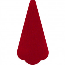 FLDD-005/6F Фетрова вставка шкатулки для ножиць червоного кольору. Wonderland Crafts
