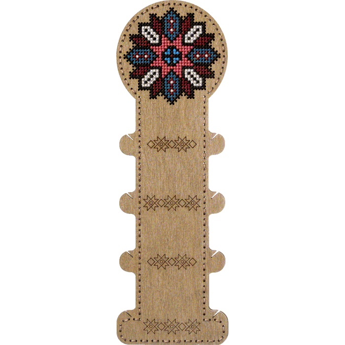 FLHW-006 Котушка для ниток з вишивкою хрестом. Wonderland Crafts (Волшебная страна)