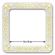 FLMP-034 Wonderland Сrafts Магнітні п’яльця для вишивки 19x19 см (пластик, внутрішній розмір 14x14 см)