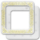 FLMP-035 Wonderland Сrafts Магнітні п’яльця для вишивки 14x14 см (пластик, внутрішній розмір 10x10 см)