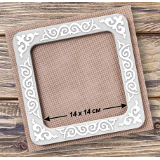 FLMP-038 Wonderland Сrafts Магнітні п’яльця для вишивки 19x19 см (пластик, внутрішній розмір 14x14 см)