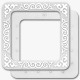 FLMP-038 Wonderland Сrafts Магнітні п’яльця для вишивки 19x19 см (пластик, внутрішній розмір 14x14 см)