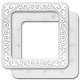 FLMP-039 Wonderland Сrafts Магнітні п’яльця для вишивки 14x14 см (пластик, внутрішній розмір 10x10 см)
