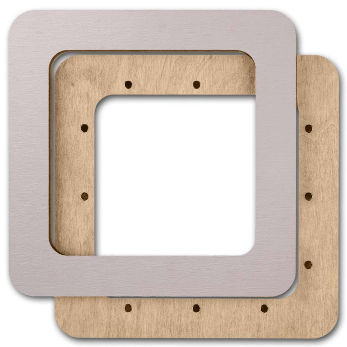 FLMP-043 Wonderland Crafts Магнітні п’яльця для вишивки, 10x10 см