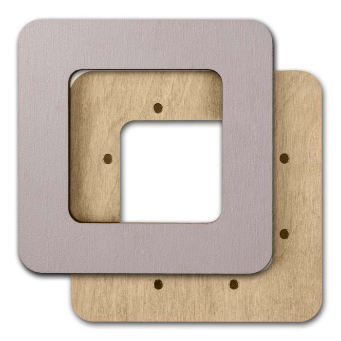 FLMP-044 Wonderland Crafts Магнітні п’яльця для вишивки, 6x6 см