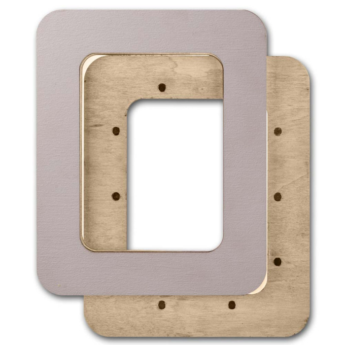 FLMP-045 Wonderland Crafts Магнітні п’яльця для вишивки, 6,5x9 см