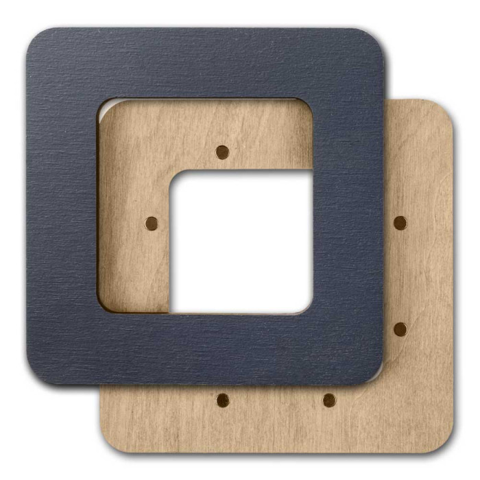 FLMP-048 Wonderland Crafts Магнітні п’яльця для вишивки, 6x6 см