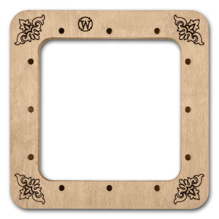 FLMP-055 Wonderland Crafts Магнітні п’яльця для вишивки, 10x10 см