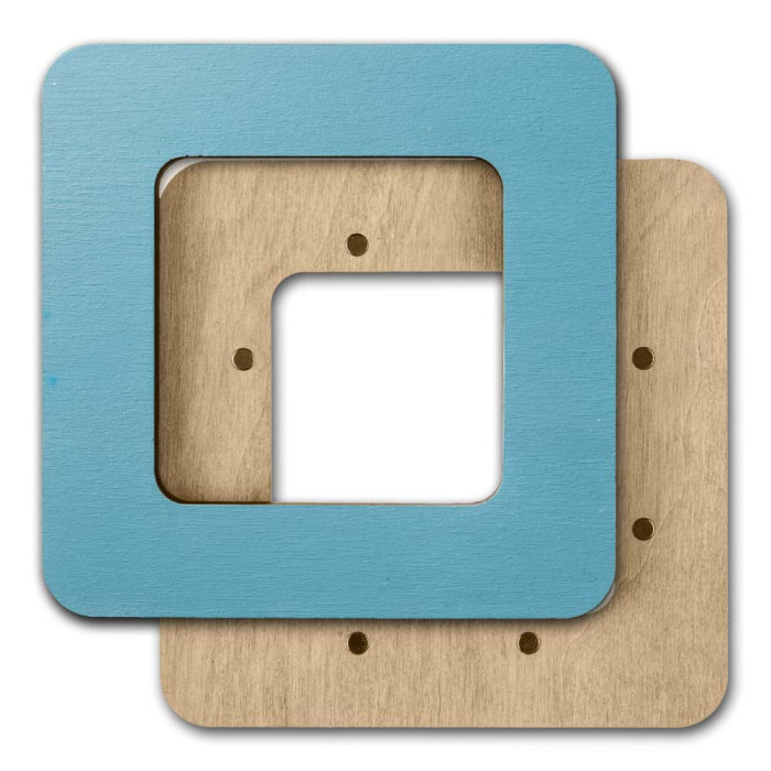 FLMP-056 Wonderland Crafts Магнітні п’яльця для вишивки, 6x6 см