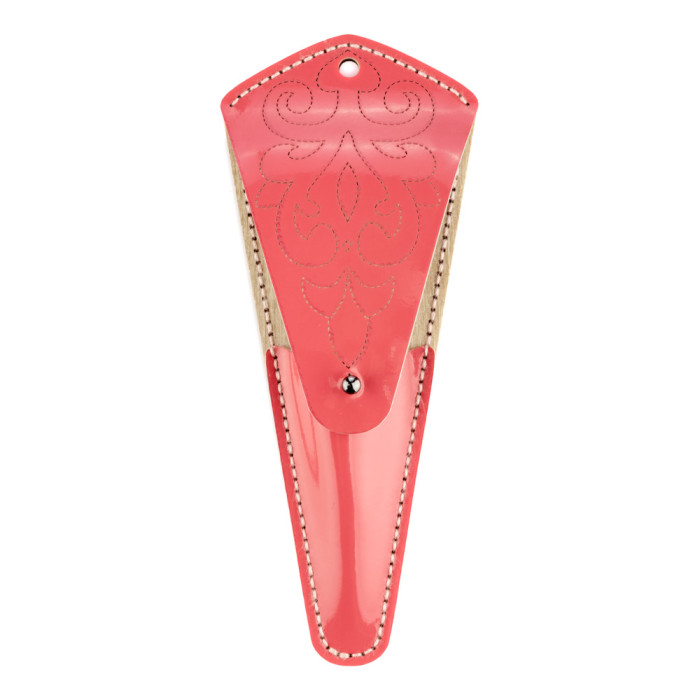 FLTL-091 Wonderland Crafts Набір для вишивки рахунковим хрестиком на штучній шкірі - Чохол для ножиць Чапля 6,5x15,5 см