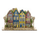 FLW-068 Wonderland Сrafts Набір для вишивки рахунковим хрестиком по дереву - Іграшка Будиночок різнокольоровий 10x13,5 см