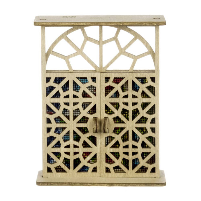 FLW-082 Wonderland Сrafts Набір для вишивки рахунковим хрестиком по дереву - Іграшка Середземноморський ранок 9x12,5x3,5 см