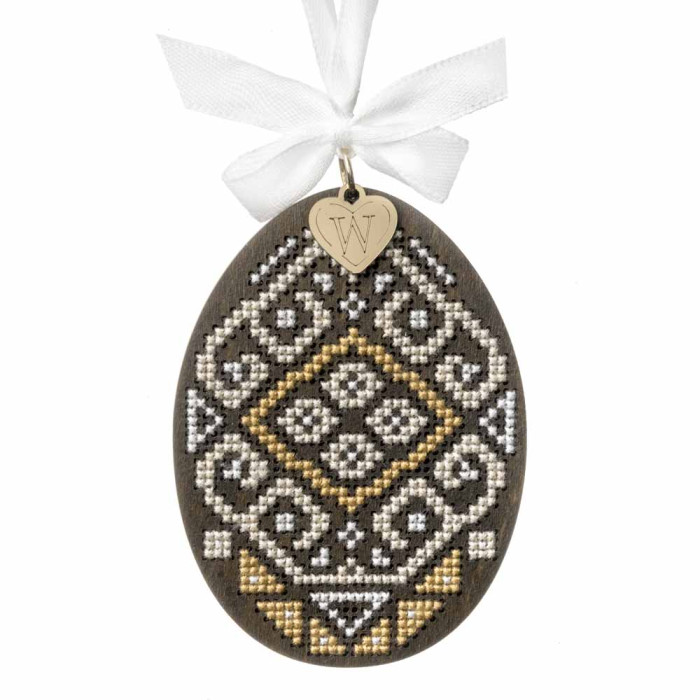 FLW-089 Wonderland Crafts Набір для вишивки хрестиком по дереву - Писанка. Одещина, 7x9,5 см