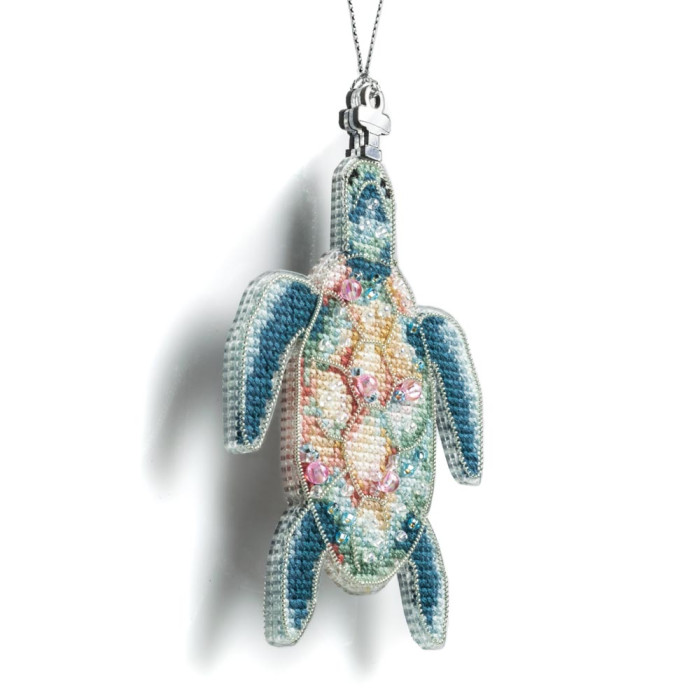 FLX-150 Wonderland Сrafts Набір для вишивки рахунковим хрестиком на пластику - Іграшка Диво океану 7,5x10,5 см