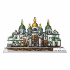 FLX-152 Wonderland Crafts Набір для вишивки рахунковим хрестиком по пластику - Київ. Софія Київська, 11,5x21,5 см