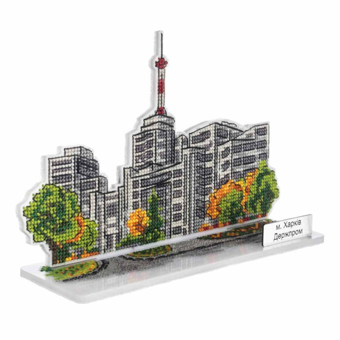 FLX-158 Wonderland Crafts Набір для вишивки рахунковим хрестиком по пластику - Харків. Держпром, 16,5x11 см