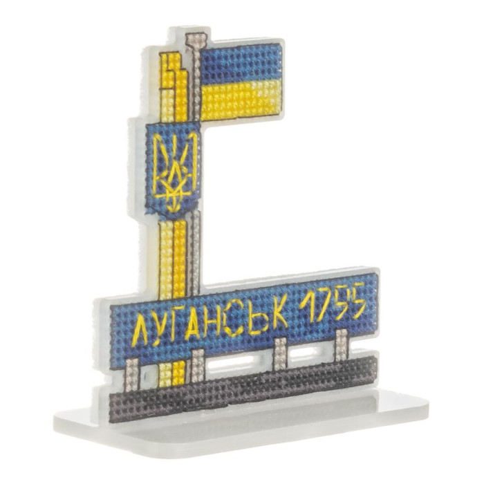 FLX-184 Wonderland Crafts Набір для вишивки рахунковим хрестиком по пластику - Стела Луганськ, 7,5x8 см