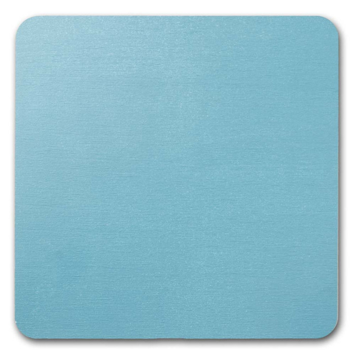 FLZB-259 Органайзер для бісеру з дерев'яною кришкою 14x14 см, бірюзовий, Wondarland Craft (фанера)