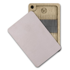 FLZB(N)-196 Wonderland Crafts Магнітна гольниця прямокутна - - Попеляста, 6x9 см (фанера)