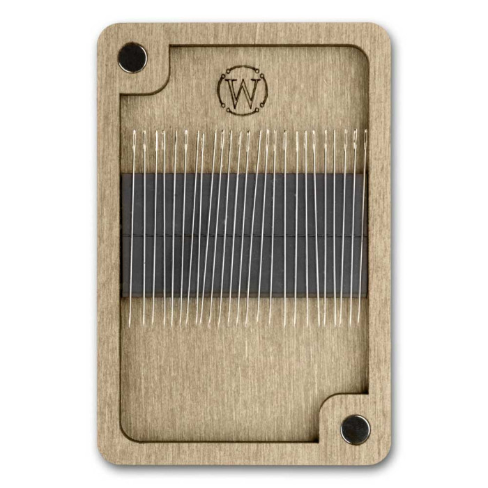 FLZB(N)-197 Wonderland Crafts Магнітна гольниця прямокутна - Темно-сіра, 6x9 см (фанера)