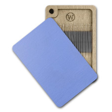 FLZB(N)-198 Wonderland Crafts Магнітна гольниця прямокутна - Блакитна, 6x9 см (фанера)