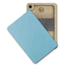 FLZB(N)-199 Wonderland Crafts Магнітна гольниця прямокутна - Бірюзова, 6x9 см (фанера)