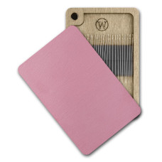 FLZB(N)-200 Wonderland Crafts Магнітна гольниця прямокутна - Рожева, 6x9 см (фанера)