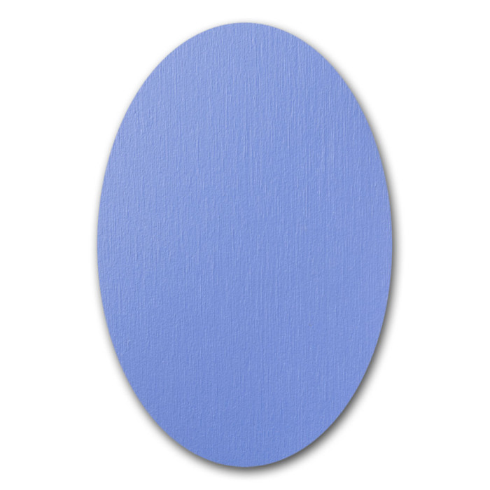 FLZB(N)-204 Wonderland Crafts Магнітна гольниця овальна - Блакитна, 6x9 см (фанера)