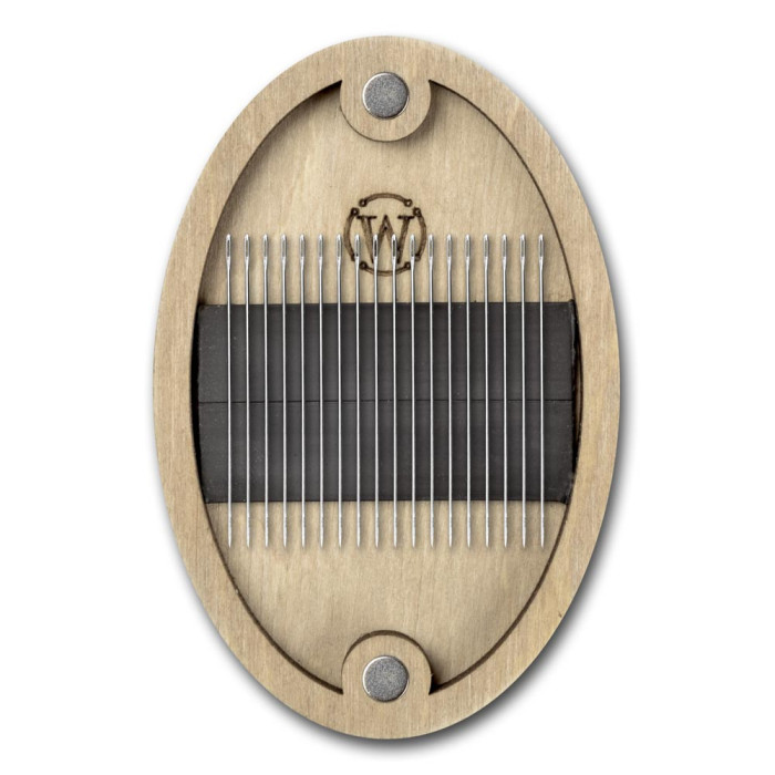 FLZB(N)-206 Wonderland Crafts Магнітна гольниця овальна - Рожева, 6x9 см (фанера)