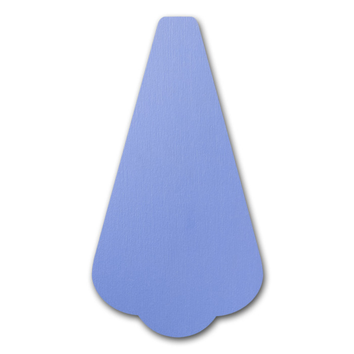 FLZB(N)-210 Wonderland Crafts Скринька для ножиць - Блакитна, 6,5x12 см (фанера)