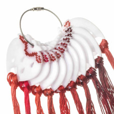 FLZ(S)-109 Wonderland Crafts Органайзер-зразок для муліне - Полуниця, 5x6 см (пластик)