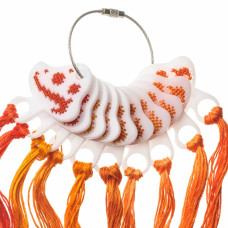 FLZ(S)-112 Wonderland Crafts Органайзер-зразок для муліне - Гриб, 5x4,5 см (пластик)