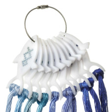 FLZ(S)-113 Wonderland Crafts Органайзер-зразок для муліне - Рибка, 3,5x7 см (пластик)