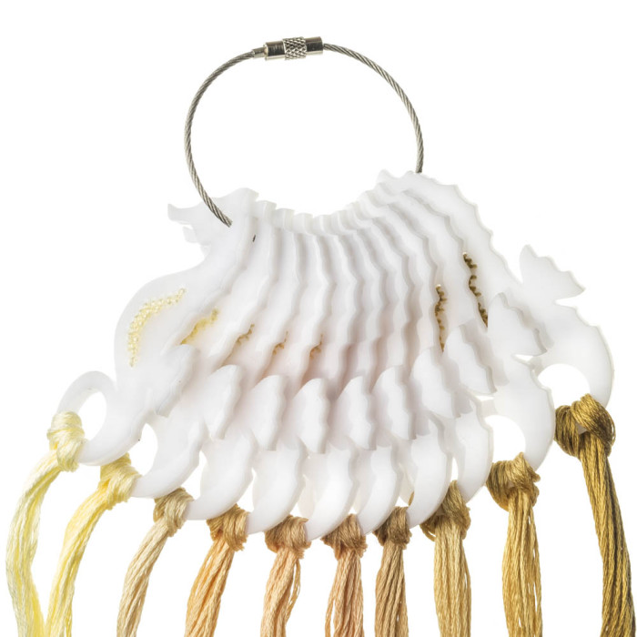 FLZ(S)-118 Wonderland Crafts Органайзер-зразок для муліне - Морський коник, 4x7,5 см (пластик)