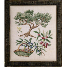 FT10-C Lucas Creations Схема для вишивки рахунковим хрестиком - Оливки Olives 24x29 см, папір